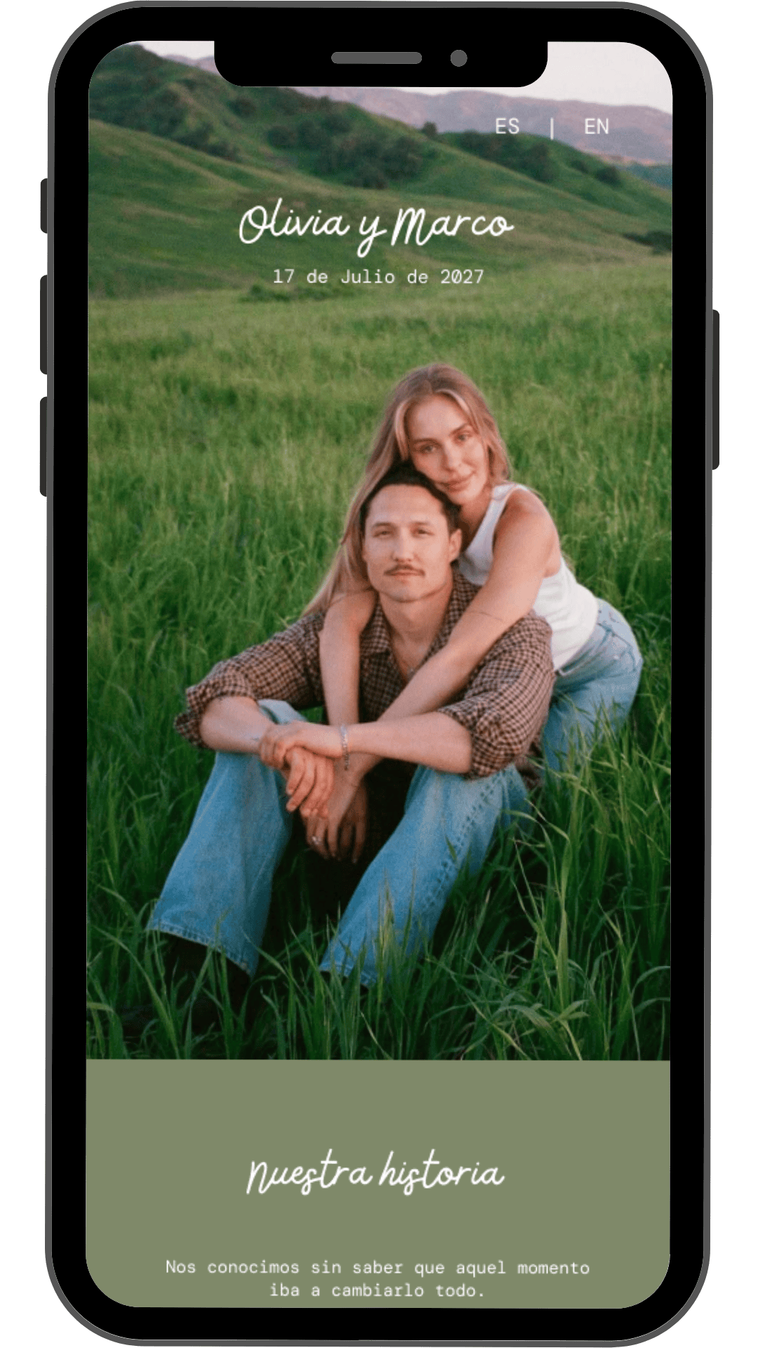 Diseño plantilla Garden postcard